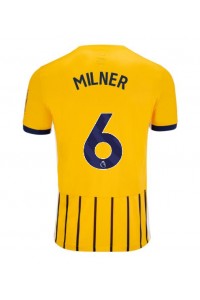 Brighton James Milner #6 Fotballdrakt Borte Klær 2024-25 Korte ermer